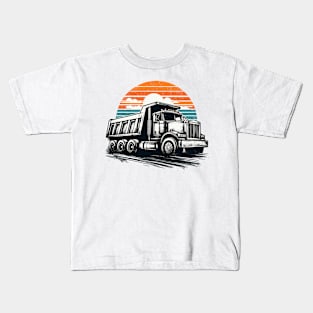 Dump truck Kids T-Shirt